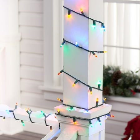 Your Choice 100 Sylvania Stay-Lit Mini LED String Lights Multi-Color or Clear